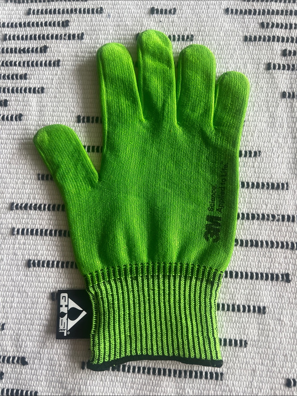 DUSTING GLOVE - High-Visibility Green Work Glove